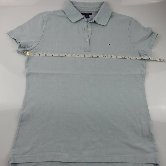 Junior's TOMMY HILFIGER Polo Striped Solid Tops Lot of 4 Large Read Description - Picture 8 of 12